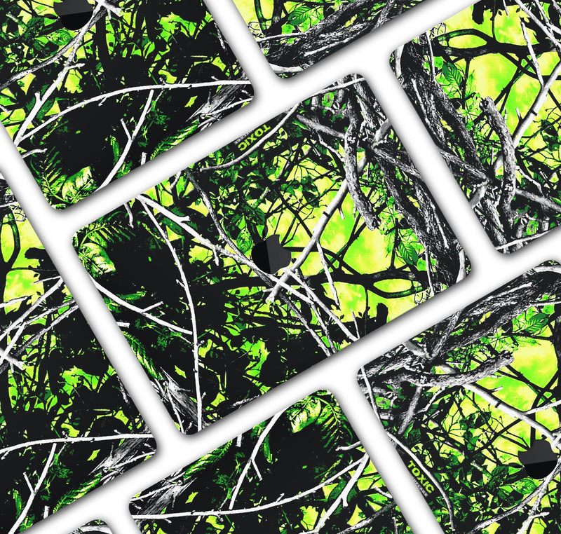 Muddy Girl Camo Toxic // Skin Decal Wrap Kit Compatible with the Apple MacBook Pro, Pro with Touch Bar or Air (11, 12, 13, 15 & 16" - All Versions Available)