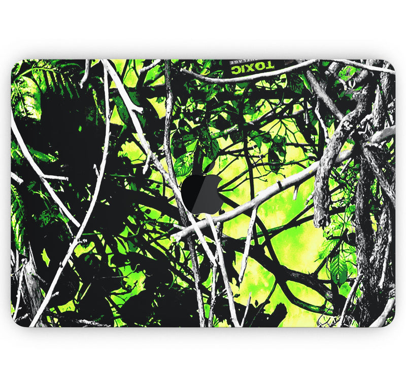 Muddy Girl Camo Toxic // Skin Decal Wrap Kit Compatible with the Apple MacBook Pro, Pro with Touch Bar or Air (11, 12, 13, 15 & 16" - All Versions Available)