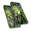 Muddy Girl Camo Toxic // Full-Body Skin Decal Wrap Cover for Apple iPhone 12, 12 Pro Max, Mini, 11, XR, XS, 7 or 8 Plus, SE + (All Models)