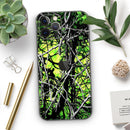 Muddy Girl Camo Toxic // Full-Body Skin Decal Wrap Cover for Apple iPhone 12, 12 Pro Max, Mini, 11, XR, XS, 7 or 8 Plus, SE + (All Models)