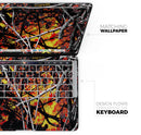 Muddy Girl Camo Wildfire // Skin Decal Wrap Kit Compatible with the Apple MacBook Pro, Pro with Touch Bar or Air (11, 12, 13, 15 & 16" - All Versions Available)