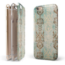 MultiColor Pattern of Decadence iPhone 6/6s or 6/6s Plus 2-Piece Hybrid INK-Fuzed Case