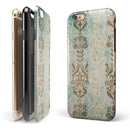 MultiColor Pattern of Decadence iPhone 6/6s or 6/6s Plus 2-Piece Hybrid INK-Fuzed Case