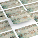 MultiColor Pattern of Decadence - Premium Protective Decal Skin-Kit for the Apple Credit Card