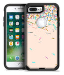 Multicolor Birth Sprinkles Over Tan - iPhone 7 Plus/8 Plus OtterBox Case & Skin Kits