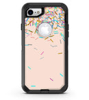 Multicolor Birth Sprinkles Over Tan - iPhone 7 or 8 OtterBox Case & Skin Kits