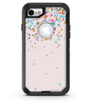 Multicolor Birthday Dots Over Pink - iPhone 7 or 8 OtterBox Case & Skin Kits