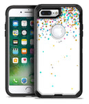 Multicolor Birthday Dots Over White - iPhone 7 Plus/8 Plus OtterBox Case & Skin Kits