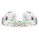 Multicolor Birthday Dots Over White Full-Body Skin Kit for the Beats by Dre Solo 3 Wireless Headphones