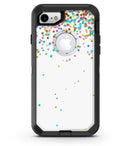 Multicolor Birthday Dots Over White - iPhone 7 or 8 OtterBox Case & Skin Kits