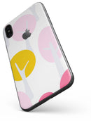 Multicolor Cartoon Trees of Gray  - iPhone X Skin-Kit