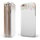Multicolor Dots Have Risen iPhone 6/6s or 6/6s Plus 2-Piece Hybrid INK-Fuzed Case