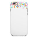 Multicolor Dots Have Risen iPhone 6/6s or 6/6s Plus 2-Piece Hybrid INK-Fuzed Case