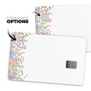 Multicolor Dots Have Risen - Premium Protective Decal Skin-Kit for the Apple Credit Card