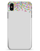 Multicolor Dots Have Risen - iPhone X Clipit Case