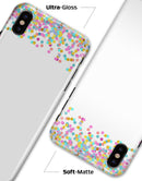 Multicolor Dots Have Risen - iPhone X Clipit Case