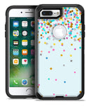 Multicolor Falling Blocks Over Blue - iPhone 7 Plus/8 Plus OtterBox Case & Skin Kits