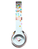 Multicolor Falling Blocks Over Blue Full-Body Skin Kit for the Beats by Dre Solo 3 Wireless Headphones