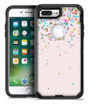 Multicolor Falling Stars Over Pink - iPhone 7 Plus/8 Plus OtterBox Case & Skin Kits