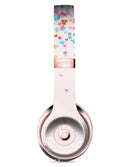 Multicolor Falling Stars Over Pink Full-Body Skin Kit for the Beats by Dre Solo 3 Wireless Headphones