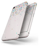 Multicolor Falling Stars Over Pink - Skin-kit for the iPhone 8 or 8 Plus