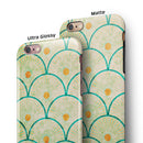 Multicolor Grunge Circles of Light  iPhone 6/6s or 6/6s Plus 2-Piece Hybrid INK-Fuzed Case