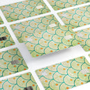 Multicolor Grunge Circles of Light  - Premium Protective Decal Skin-Kit for the Apple Credit Card