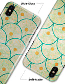 Multicolor Grunge Circles of Light  - iPhone X Clipit Case