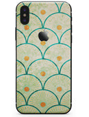Multicolor Grunge Circles of Light  - iPhone X Skin-Kit