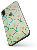 Multicolor Grunge Circles of Light  - iPhone X Skin-Kit