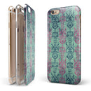 Multicolor Grunge Tribal Pattern iPhone 6/6s or 6/6s Plus 2-Piece Hybrid INK-Fuzed Case