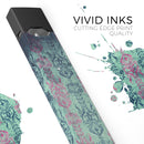 Multicolor Grunge Tribal Pattern - Premium Decal Protective Skin-Wrap Sticker compatible with the Juul Labs vaping device