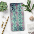 Multicolor Grunge Tribal Pattern - Premium Vinyl Skin Decal for Samsung Galaxy S25 Ultra, S24, S23, S22 & All Galaxy S Models