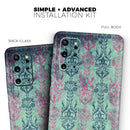 Multicolor Grunge Tribal Pattern - Premium Vinyl Skin Decal for Samsung Galaxy S25 Ultra, S24, S23, S22 & All Galaxy S Models