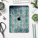 Multicolor Grunge Tribal Pattern - Full Body Skin Decal for the Apple iPad Pro 12.9", 11", 10.5", 9.7", Air or Mini (All Models Available)