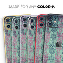 Multicolor Grunge Tribal Pattern - Vinyl Skin Wrap for iPhone 17 Pro Max, 17 Pro, 17 Air, 17, 16 & All Models — Soft Matte or Ultra Gloss