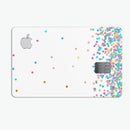 Multicolor Micro Dots on the Rise - Premium Protective Decal Skin-Kit for the Apple Credit Card