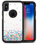Multicolor Micro Dots on the Rise - iPhone X OtterBox Case & Skin Kits
