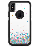 Multicolor Micro Dots on the Rise - iPhone X OtterBox Case & Skin Kits