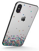 Multicolor Micro Dots on the Rise - iPhone X Skin-Kit