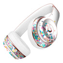 Multicolor Polka Dot Over White Full-Body Skin Kit for the Beats by Dre Solo 3 Wireless Headphones