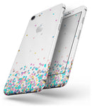 Multicolor Polka Dot Over White - Skin-kit for the iPhone 8 or 8 Plus
