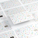 Multicolor Scattered Dots All Over - Premium Protective Decal Skin-Kit for the Apple Credit Card