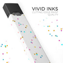 Multicolor Scattered Dots All Over - Premium Decal Protective Skin-Wrap Sticker compatible with the Juul Labs vaping device