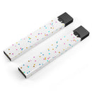Multicolor Scattered Dots All Over - Premium Decal Protective Skin-Wrap Sticker compatible with the Juul Labs vaping device