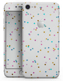 Multicolor Scattered Dots All Over - Skin-kit for the iPhone 8 or 8 Plus