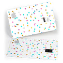 Multicolor Scattered Micro Blocks - Premium Protective Decal Skin-Kit for the Apple Credit Card