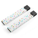 Multicolor Scattered Micro Blocks - Premium Decal Protective Skin-Wrap Sticker compatible with the Juul Labs vaping device