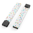 Multicolor Scattered Micro Blocks - Premium Decal Protective Skin-Wrap Sticker compatible with the Juul Labs vaping device