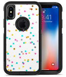 Multicolor Scattered Micro Blocks - iPhone X OtterBox Case & Skin Kits
